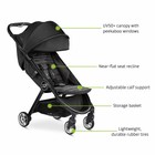 Baby Jogger City Tour 2 Compact Folding Travel Baby Stroller  Pitch Black
