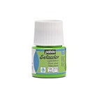 Greenglow 45ml  Setacolor Light Fabrics Paint - Vibrant Light Green For Diy Proj