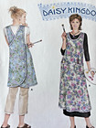 Simplicity Crafts 5201 Daisy Kingdom Misses Smock Apron Sewing Pattern Uncut