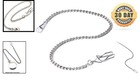 Stylish Adjustable Pocket Watch Chain - Perfect Gift In Black silver bronze