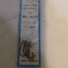 Danielson Nylon Snelled Bait Holder Hooks Size 6 Silver 1 2 Dozen 30