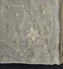 Vintage Madeira Handkerchief W  Original Sticker  Never Used