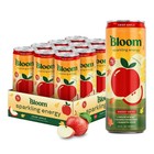 Bloom Crisp Apple Energy Drink 12 Pack  Limited Fall Exclusive Free Shipping 