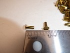 1 8 X 3 8 Semi Tubular Brass Rivets Vintage Made In The Usa Qty 100 New