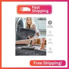 Olanly 2x3 Machine Washable Small Bedside Rug  Soft Fluffy Shaggy Entryway Throw