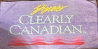 Clearly Canadian Vintage Collectible Rare Beach Towels Lot  2 Vtg