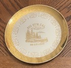 Rare Vintage 10  Souvenir Collectors Plate Big Sur Lodge California Sabin China