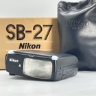 Tested  near Mint   Case   Nikon Speedlight Sb-27 Shoe Mount Flash From Japan