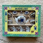 Madeline Miniature Tea Set Play Set Collectible Unopened Familiar Japan Nm