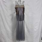 Art Stone Silver  ice  Dance Costume - Size Extra Large Adult