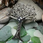 New Pewter Tree Of Life Brooch Celtic Irish Scottish Nature Ladies Pin