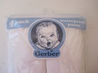 Gerber Waterproof Pants Baby Toddler 12-18 Months 20-28 Lbs  White 4 Pack New