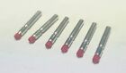 6 Pcs-led Red Bobber Light Replacement Battery Thill Fishing Bobbers