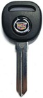 2 Pack - For Cadillac Escalade Dts Cts Sts Jewel Logo Transponder Key Blanks