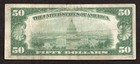 1928  50 Gold Certificate Fr  2404 - Vf