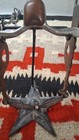 Vintage Horse Bit Silver Inlaid Santa Barbara 