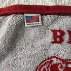Stella Artois 16x11  Woven Cotton Terry Beer Bar Golf Towel  made In Usa 