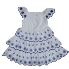 Counting Daisies Toddler Girls Easy Care Lightweight Woven Dress