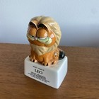 Enesco Vintage Garfield 1978 Ceramic Figurine Zodiac Leo Lion Star Sign Read