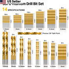 Metric 99 Pieces Titanium Twist Drill Bit 99 Set 135   