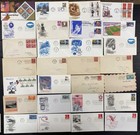 Lot Of 1000  Mixed Cachet First Day Covers Many Blocks 1920 s To 2000 s