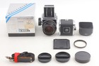    mint    Hasselblad 503cx Film Camera Cf 80mm F2 8 Lens A12 Back Acute Strap Box