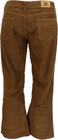 Mens Vintage 60s 70s Retro Tan Bootcut Flared Cords
