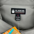 Alaskan Hardgear Gray Button Down Performance Shirt Outdoor Adventure 2xlt Tall