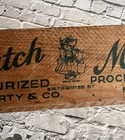 Vintage Dutch Maid Wooden Cheese Box Crate Monroe Wi