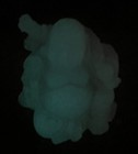 Glow In The Dark Rose Quartz Happy Buddha Crystal Figurine Carved Statue Pocket