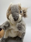 Folkmanis Gray Squirrel Hand Puppet Plush Stuffed Animal Full Body Pretend 11 