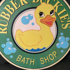 Original Jim Henson Muppets Prop Rubber Duckies Vintage Bath Shop Sign Very Rare