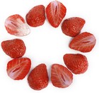 Artificial Strawberry Blocks  Fake Fruit Decorations For Home  Parties  Table   