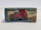 Vintage Japan Tin Friction Dump Truck W  Box