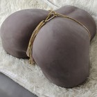 35lb Black Fat Ass Butt Sex Doll Realistic Tpe L-size Love Doll For Men Sex Toys