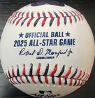 Jacob Misiorowski Brewers Phenom Autographed 2025 All-star Game Ball Prova Coa