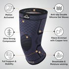 2 Pcs Compression Knee Brace For Men  Women  Copper Compress Sleeve Top Quality