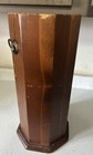 Vtg  Brass Lion Head Umbrella Stand Cane Holder