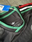 Adidas Authentic Licensed Mexico National Team Soccer Jersey Black Size Small