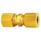  Brass Brake Line Compression Union Fittings - 1 4 Inch  Set Of 10  Premium 