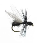 Black Fur Flying Ant Terrestrial Trout Dry Fly - 1 Dozen Flies Hook Size 18