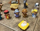 Fisher Price Little People Christmas Nativity Figures Animals Lot Set Of 12  a 