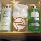 Adrienne Vittadini Studio Vanilla Toiletries Set Body Lotion   Shower Gel