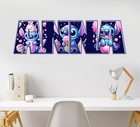 Stitch Disney Personalized Name Wall Sticker Decal Custom Decor Art New
