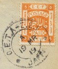 Palestine Israel Zionist Org To Egypt 1918 Blues On Unusual Cover Jaffa To Cpo