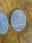 Elongated Pressed Penny Dorothy   s House Wizard Land Of Oz Movie  kansas Tornado 