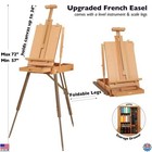 149 Pcs All-in-one Artist Painting Set With Easel  Paints  Brushes   Canvas