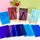 12 Sheets Coe 90 Glass For Fusing  6 X 4 Inch Fused Glass Supplies For Glass    