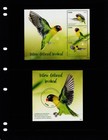  25 75 Scott Value - 2020 Gambia Lovebirds 2 S s Birds West Africa Cv Mnh Nh Umm