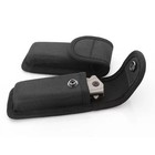 Black Portable Hard Boxed Nylon Belt Sheath For Folding Knife Us New